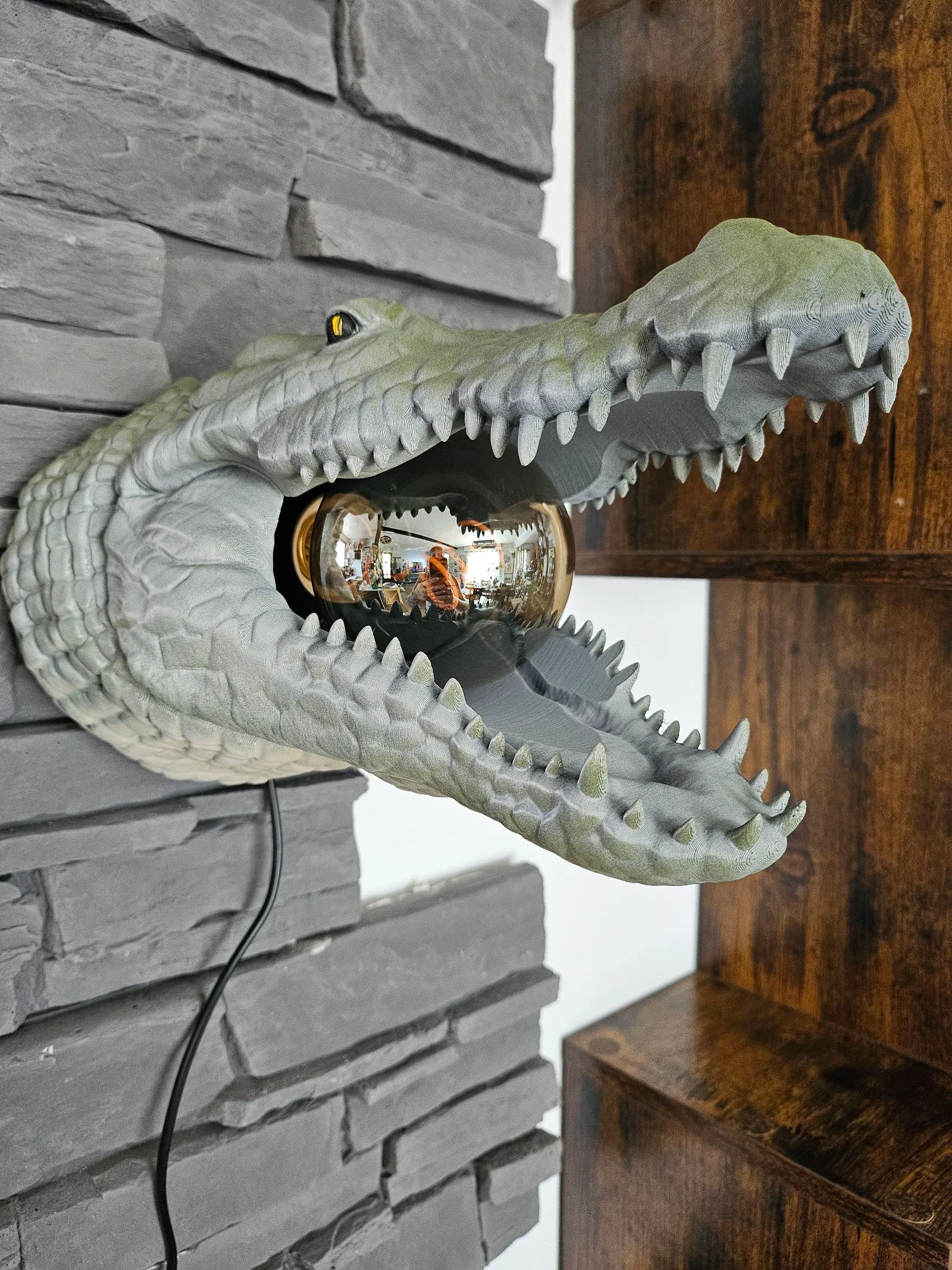 Lampe crocodile – photo 10